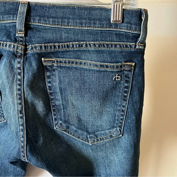 Rag & Bone Burnley Tomboy Distressed Denim Jeans size 26 - Picture 6 of 11